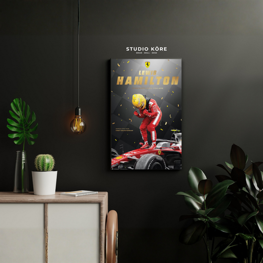 Cuadro Lewis Hamilton Vol3 Decorativo Premium