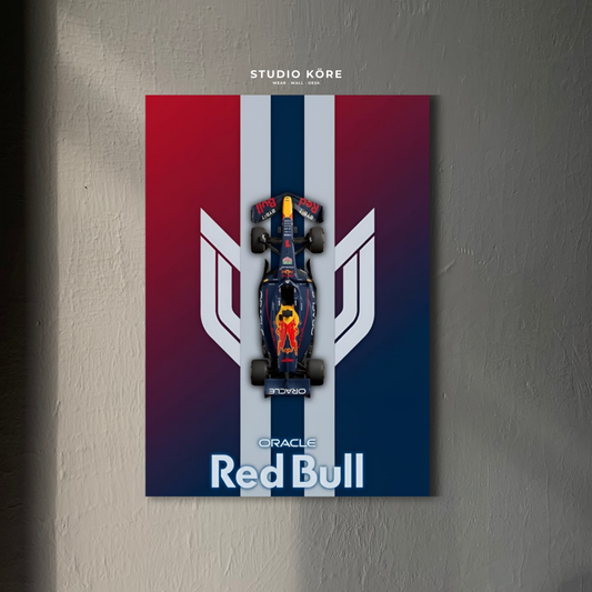 Cuadro Scuderia Red Bull Decorativo Premium