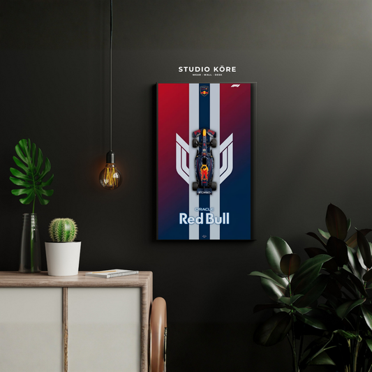 Cuadro Scuderia Red Bull Decorativo Premium