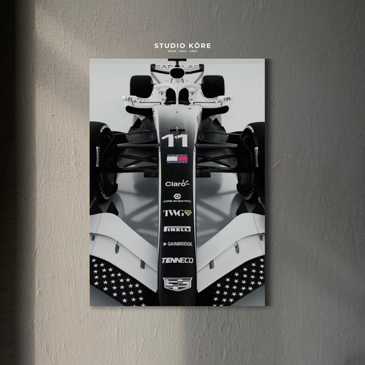 Cuadro Scuderia Cadillac F1 Vol1 Decorativo Premium