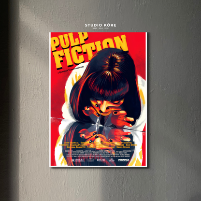 Cuadro Pulp Fiction Vol1 Decorativo Premium
