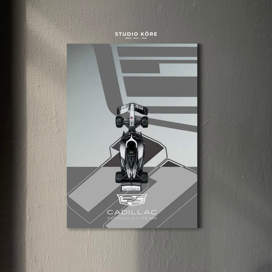 Cuadro Scuderia Cadillac F1 Vol2 Decorativo Premium
