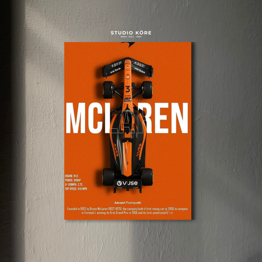 Cuadro Scuderia McLaren Vol2 Decorativo Premium