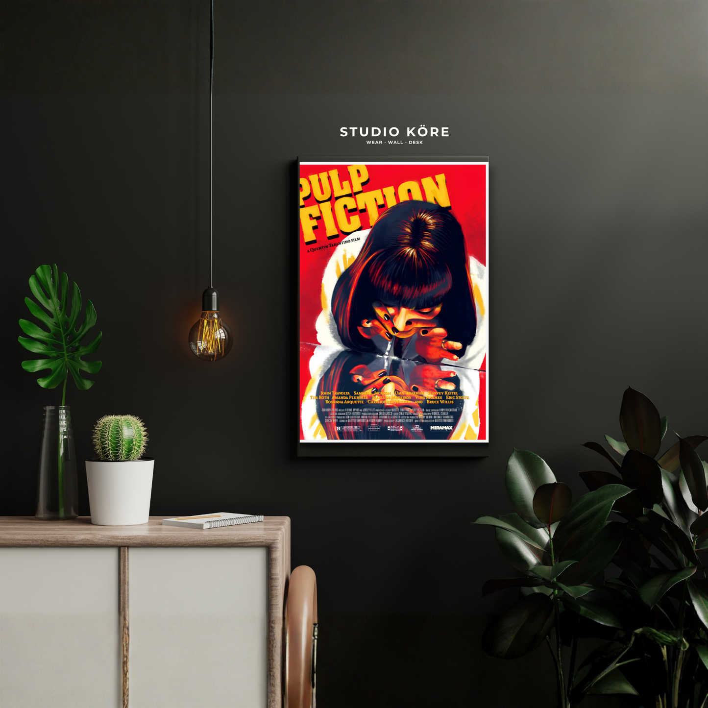 Cuadro Pulp Fiction Vol1 Decorativo Premium