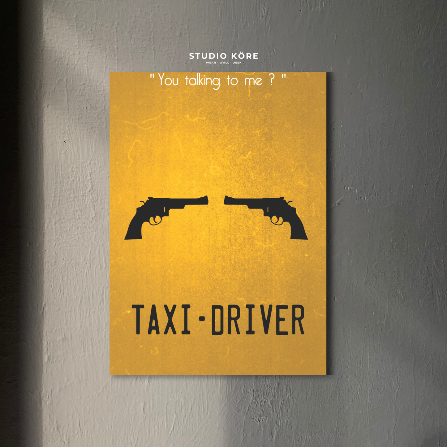 Cuadro Taxi Driver Vol1 Decorativo Premium