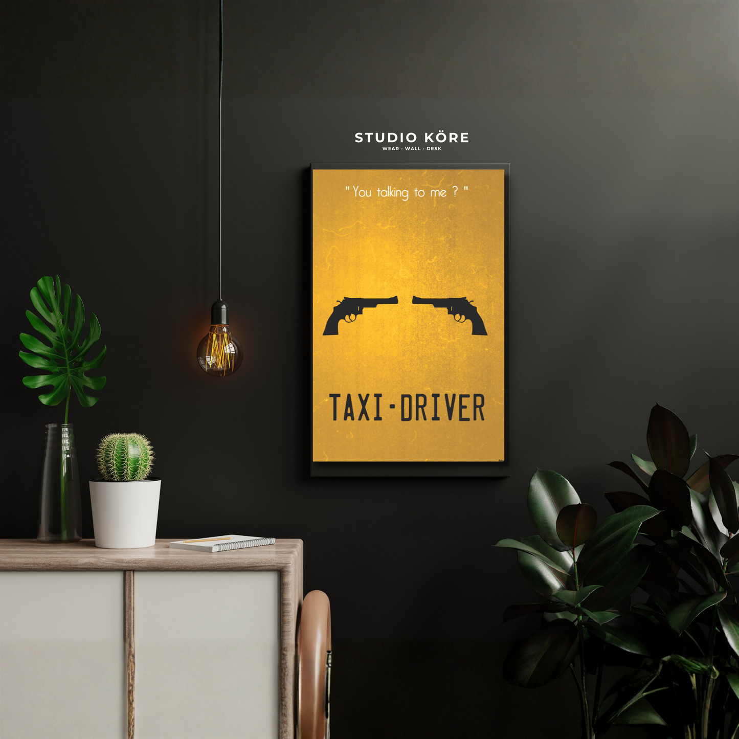 Cuadro Taxi Driver Vol1 Decorativo Premium
