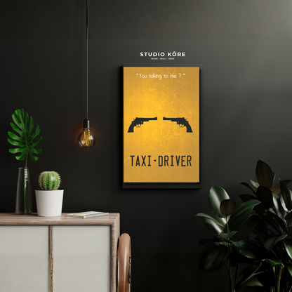 Cuadro Taxi Driver Vol1 Decorativo Premium