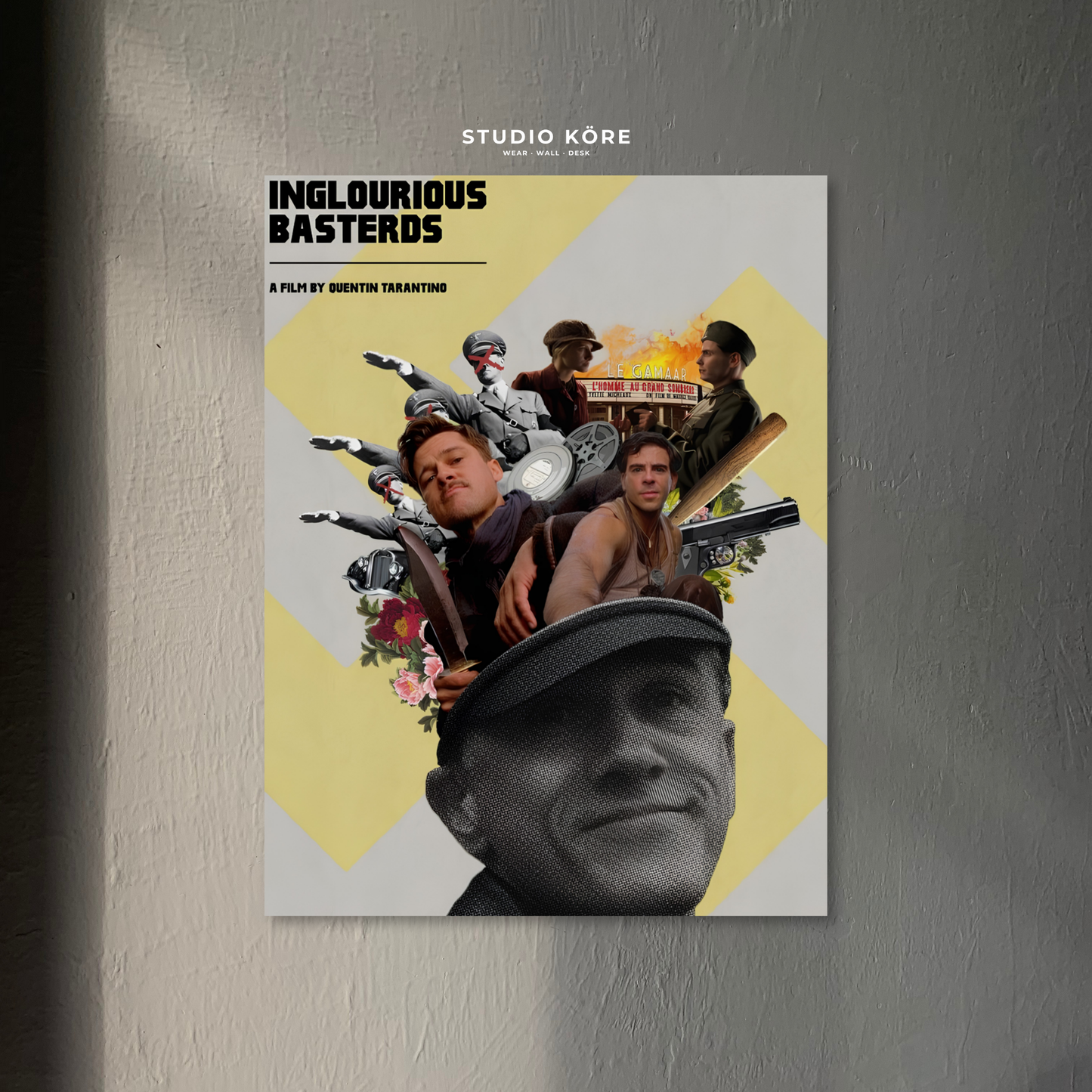 Cuadro Bastardos sin Gloria Vol1 Decorativo Premium