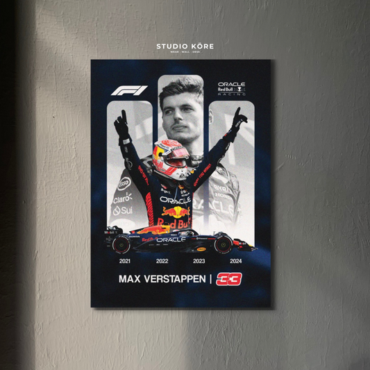 Cuadro Max Verstappen Vol1 Decorativo Premium