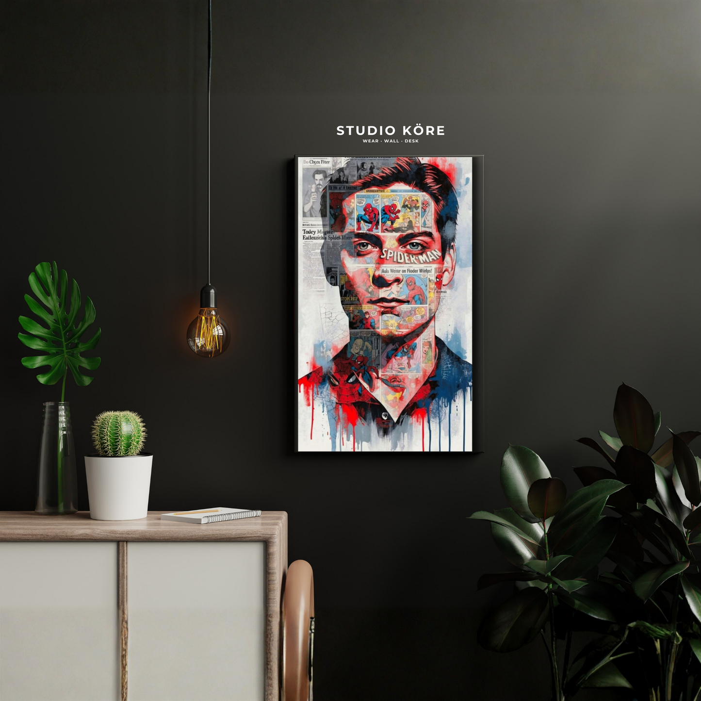 Cuadro Spiderman Vol1 Decorativo Premium