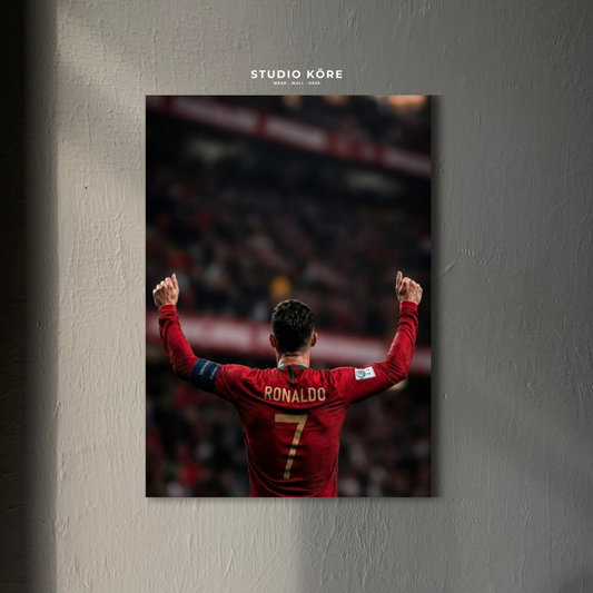 Cuadro Cristiano Ronaldo Vol2 Decorativo Premium
