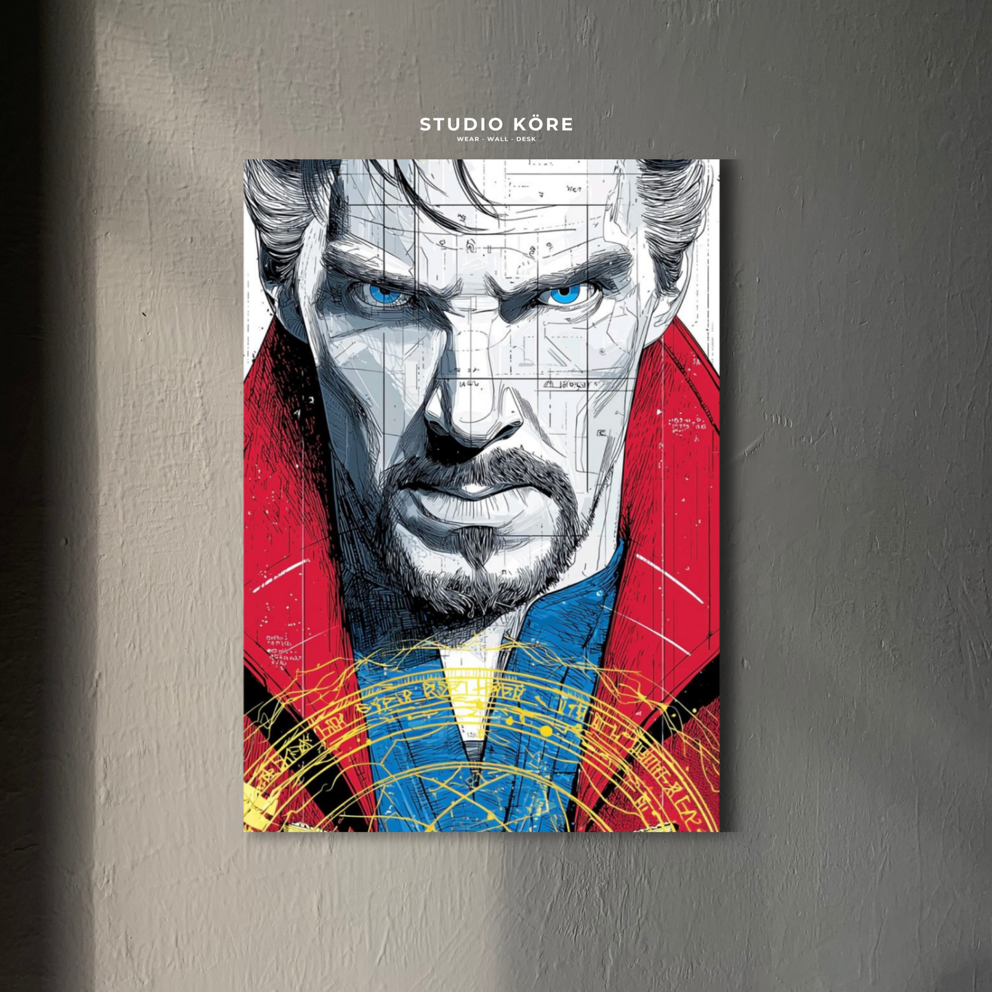 Cuadro Doctor Strange Vol1 Decorativo Premium