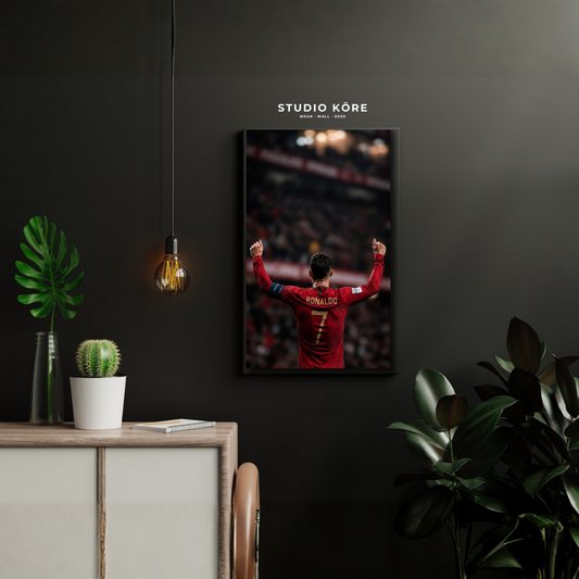 Cuadro Cristiano Ronaldo Vol2 Decorativo Premium