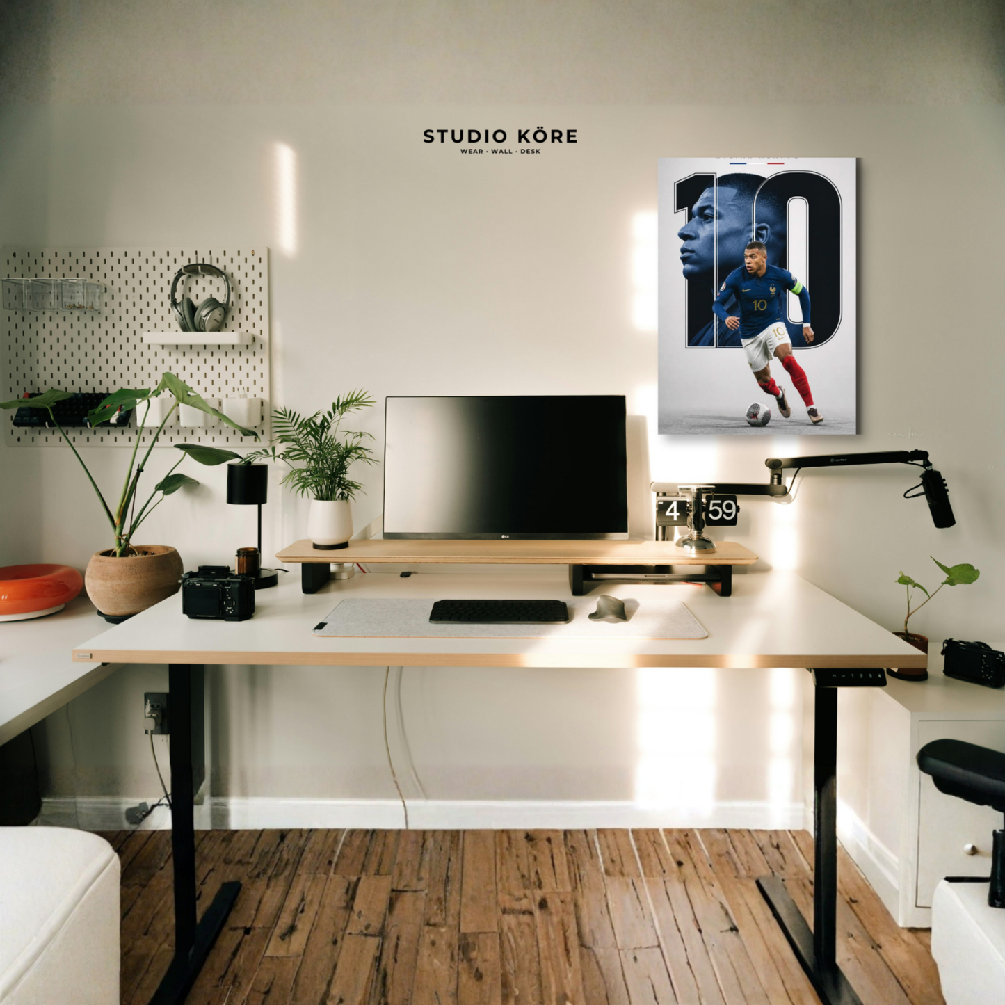 Cuadro Kylian Mbappe Decorativo Premium