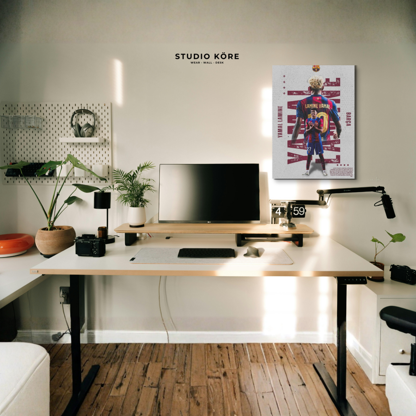 Cuadro Lamine Yamal Decorativo Premium