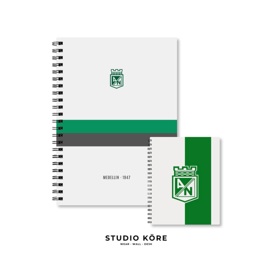 Combo Atlético Nacional: Agenda + Mini Agenda de Bolsillo