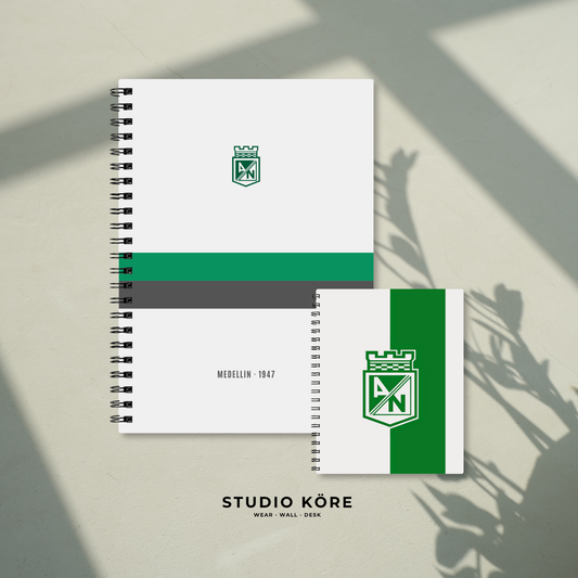 Combo Atlético Nacional: Agenda + Mini Agenda de Bolsillo