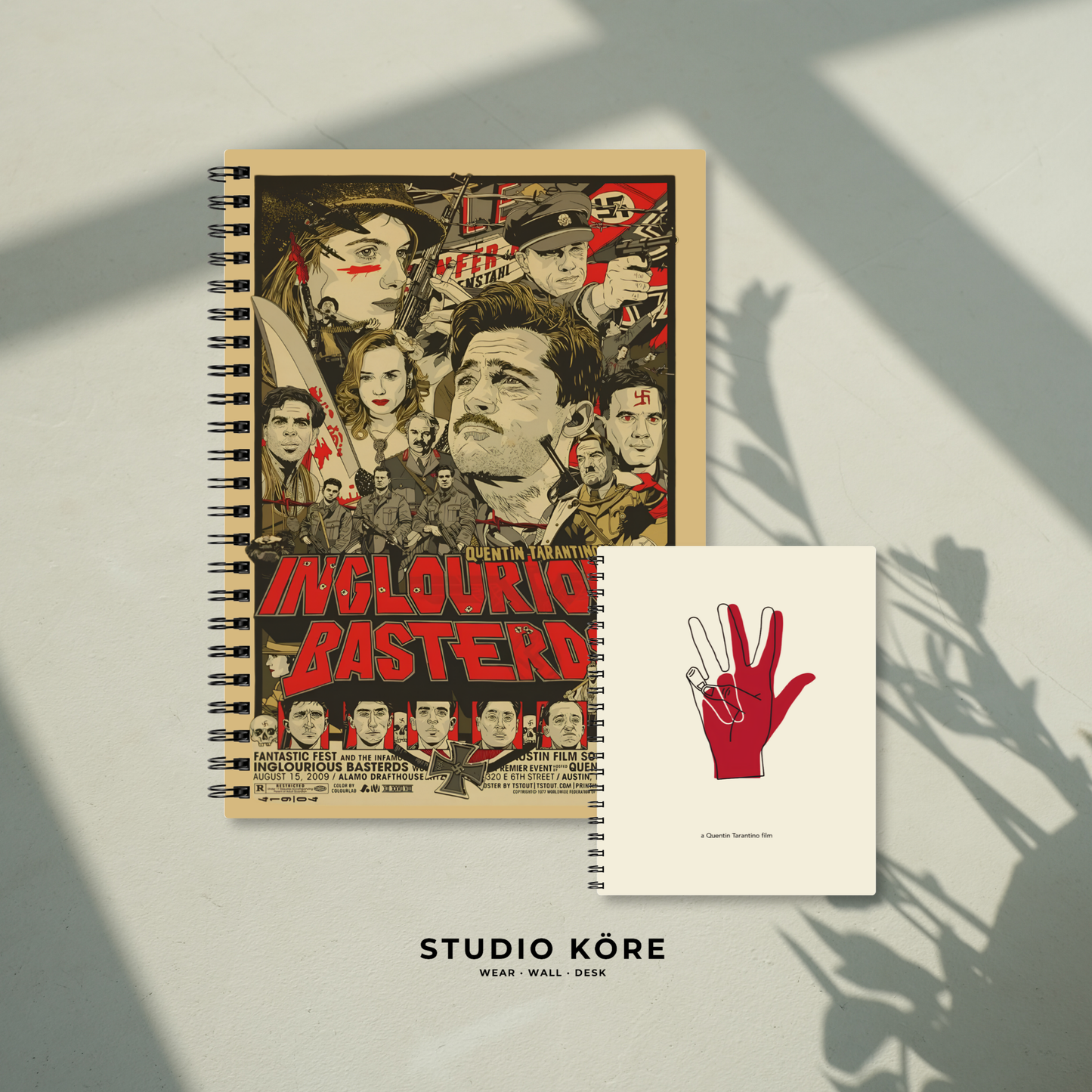 Combo Bastardos sin Gloria : Agenda + Mini Agenda de Bolsillo