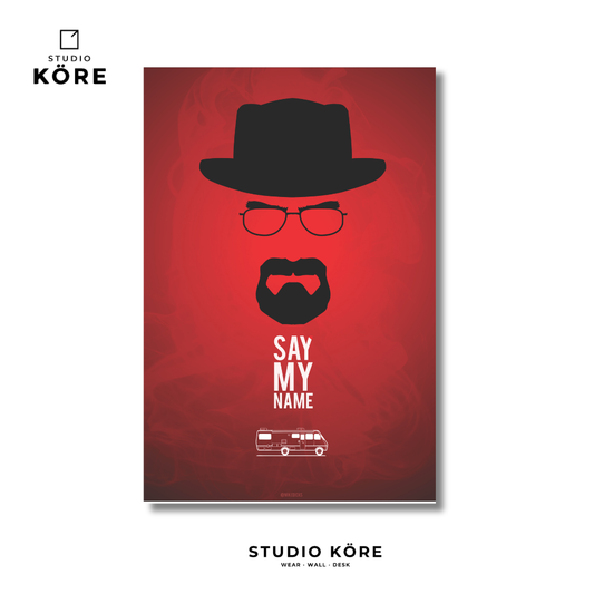 Cuadro Breaking Bad  Vol1 Decorativo Premium