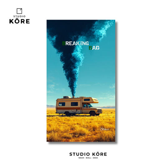 Cuadro Breaking Bad  Vol4 Decorativo Premium