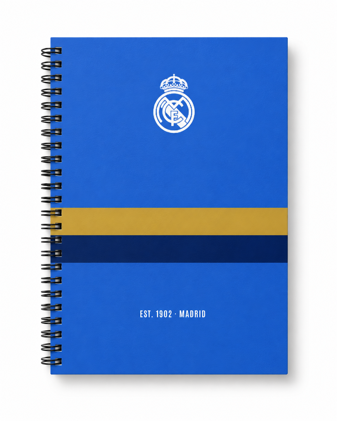 Combo Real Madrid Azul: Agenda + Mini Agenda de Bolsillo