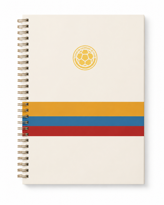Combo Selección Colombia Blanco: Agenda + Mini Agenda de Bolsillo