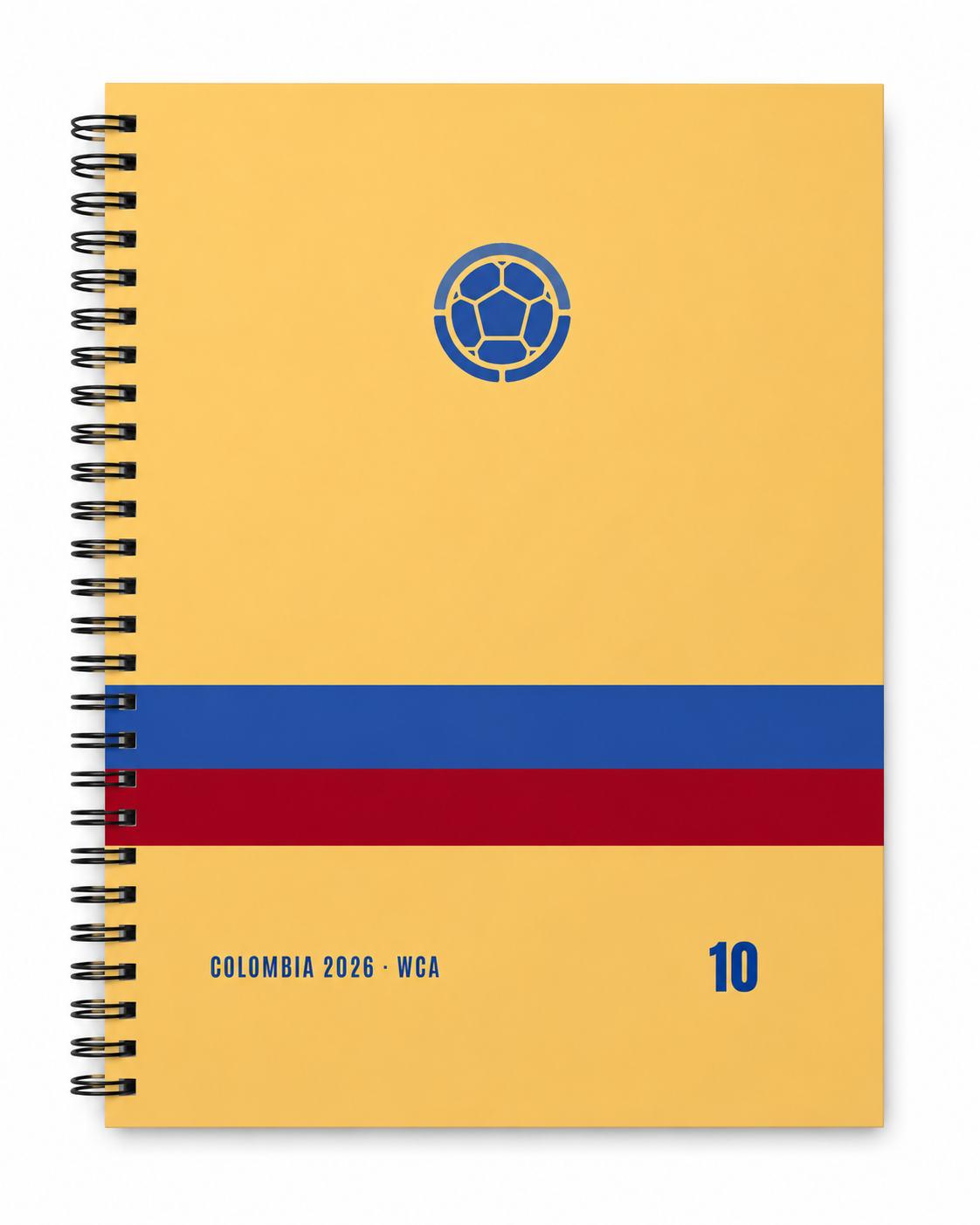 Combo Selección Colombia Amarillo: Agenda + Mini Agenda de Bolsillo