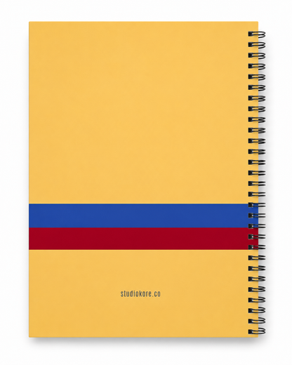 Combo Selección Colombia Amarillo: Agenda + Mini Agenda de Bolsillo