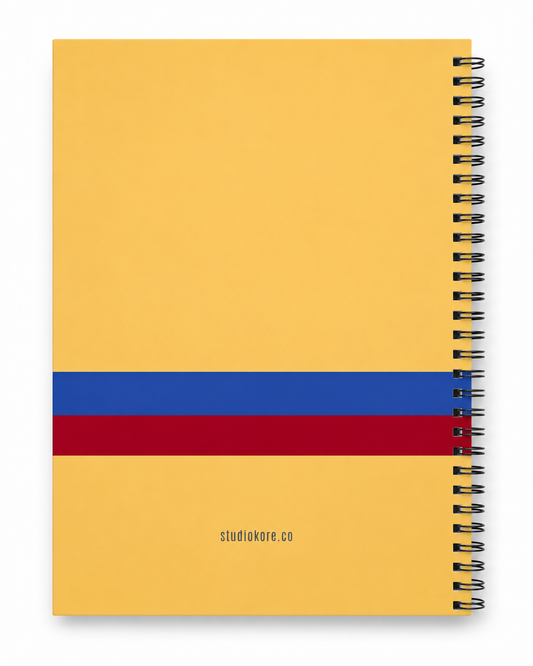Combo Selección Colombia Amarillo: Agenda + Mini Agenda de Bolsillo