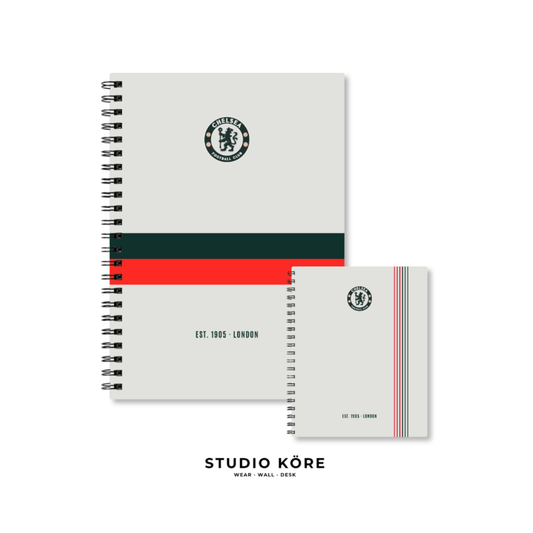 Combo Chelsea Gris: Agenda + Mini Agenda de Bolsillo
