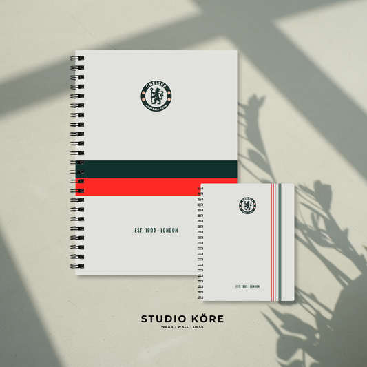 Combo Chelsea Gris: Agenda + Mini Agenda de Bolsillo