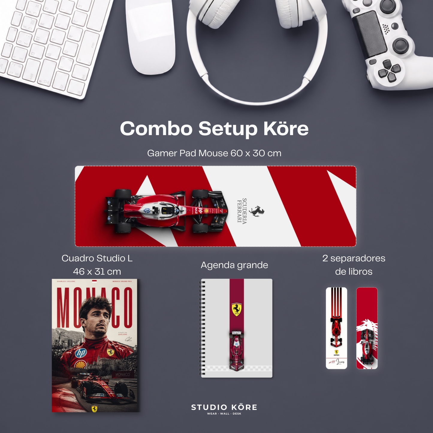 Combo Setup Köre - Ferrari F1