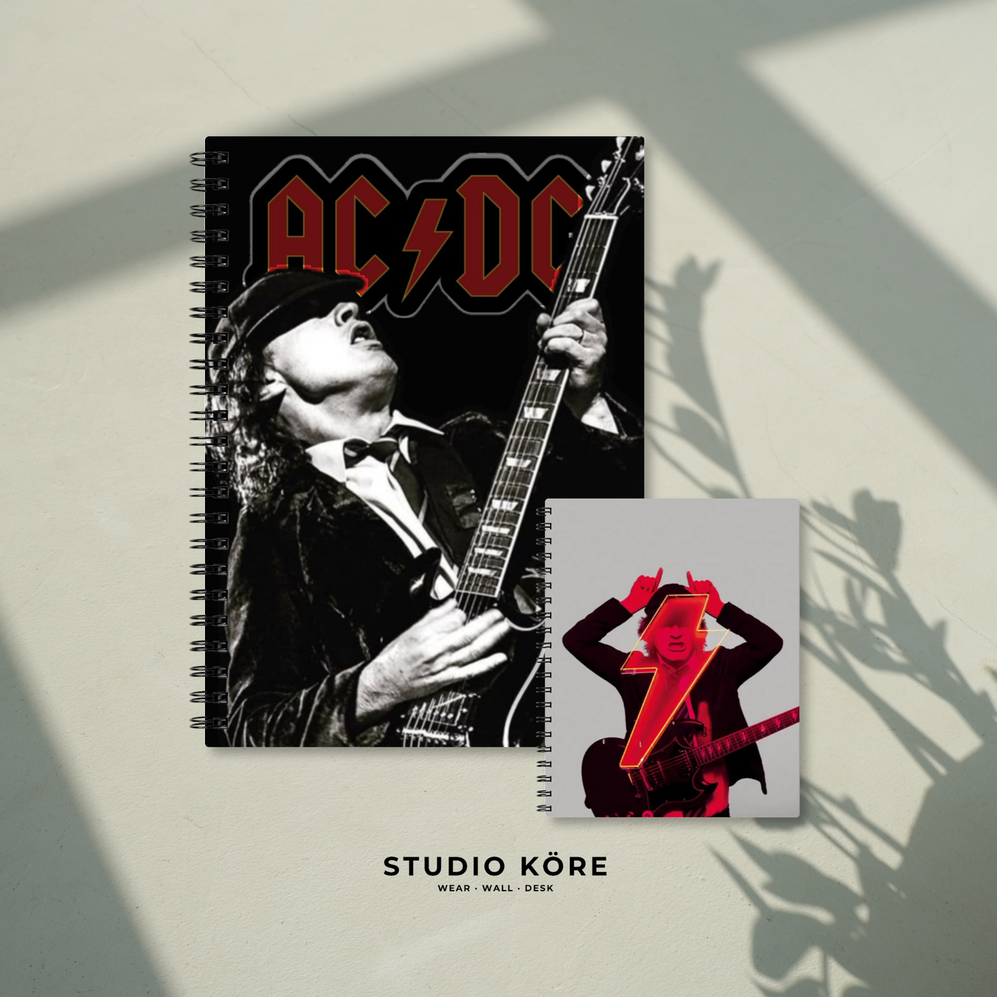 Combo ACDC_ Agenda + Mini Agenda de Bolsillo