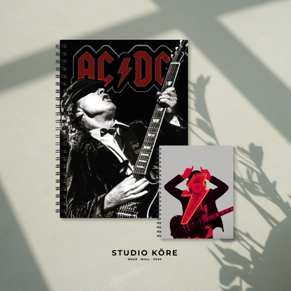 Combo ACDC_ Agenda + Mini Agenda de Bolsillo