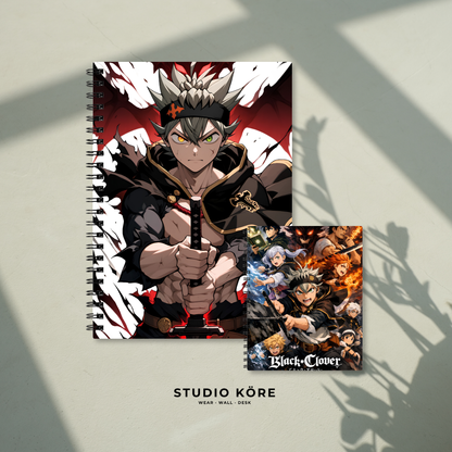 Combo Black Clover Agenda + Mini Agenda de Bolsillo
