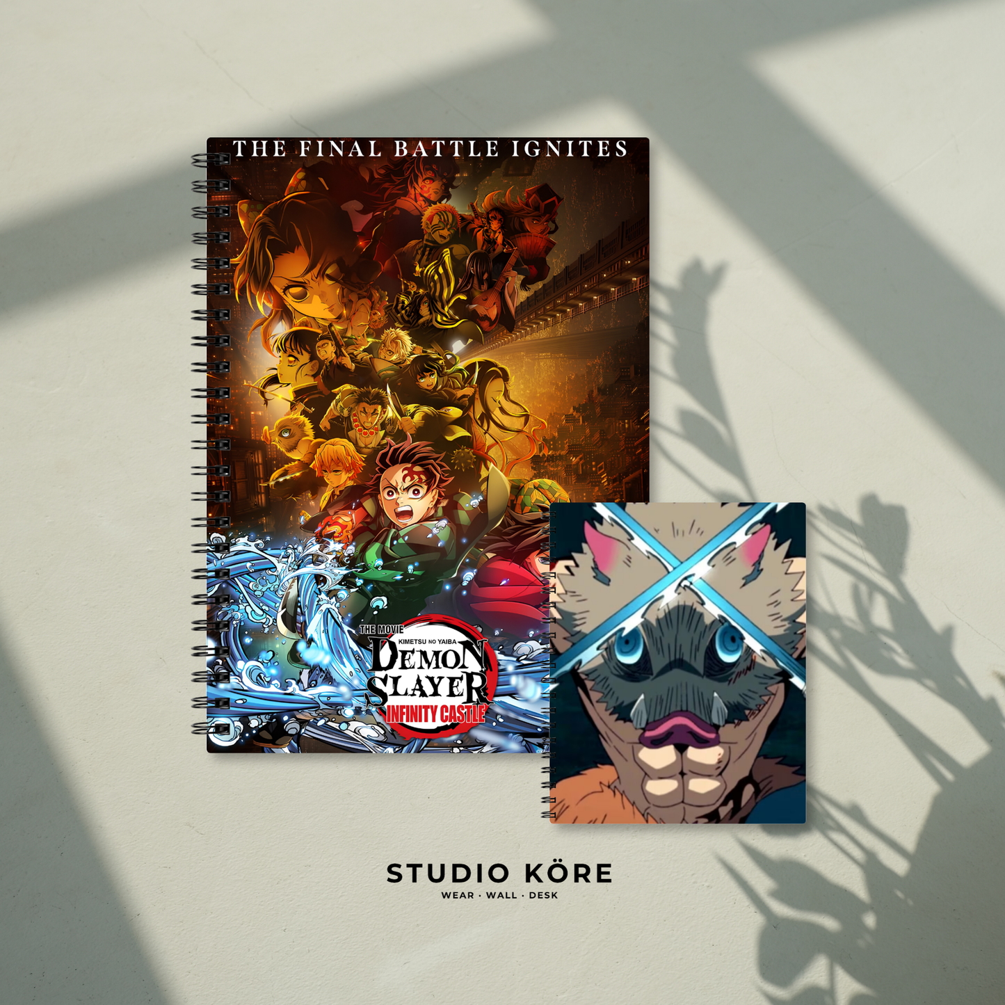 Combo Demon Slayer Agenda + Mini Agenda de Bolsillo