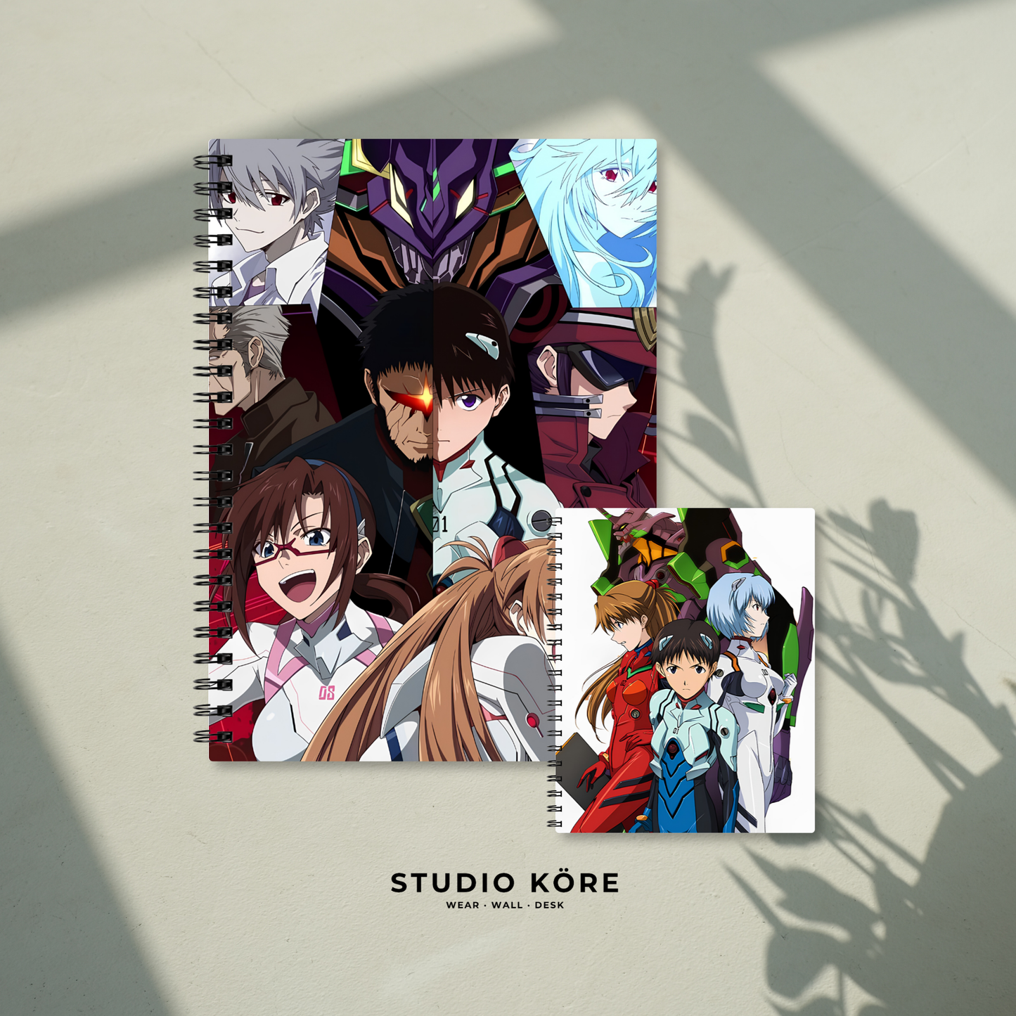 Combo Evangelion Personajes Agenda + Mini Agenda de Bolsillo
