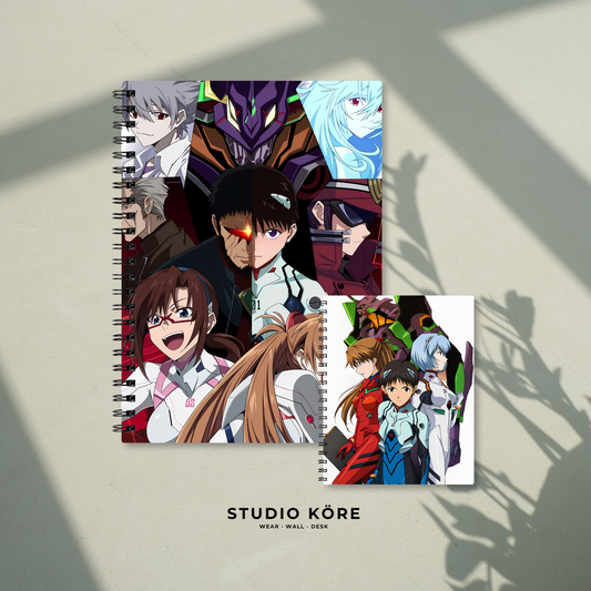Combo Evangelion Personajes Agenda + Mini Agenda de Bolsillo