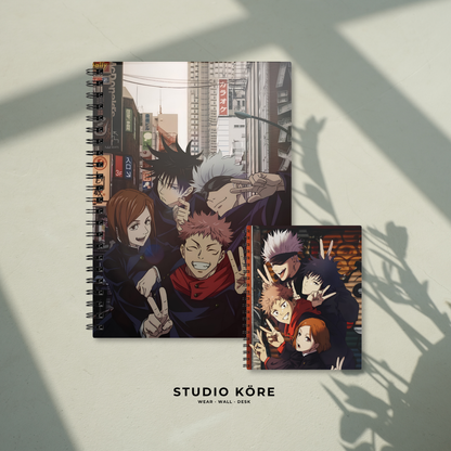 Combo Jujutsu Kaisen Agenda + Mini Agenda de Bolsillo
