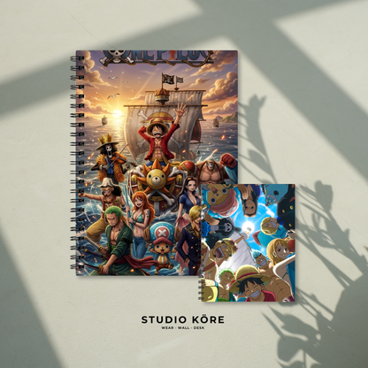 Combo One Piece Agenda + Mini Agenda de Bolsillo