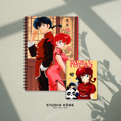 Combo Ranma 1_2 Agenda + Mini Agenda de Bolsillo