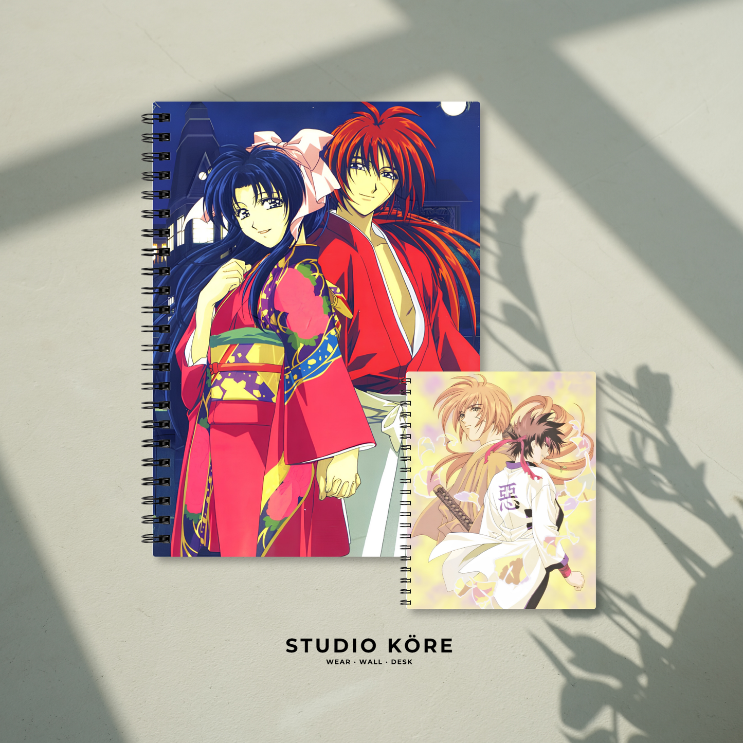 Combo Samurai X Agenda + Mini Agenda de Bolsillo