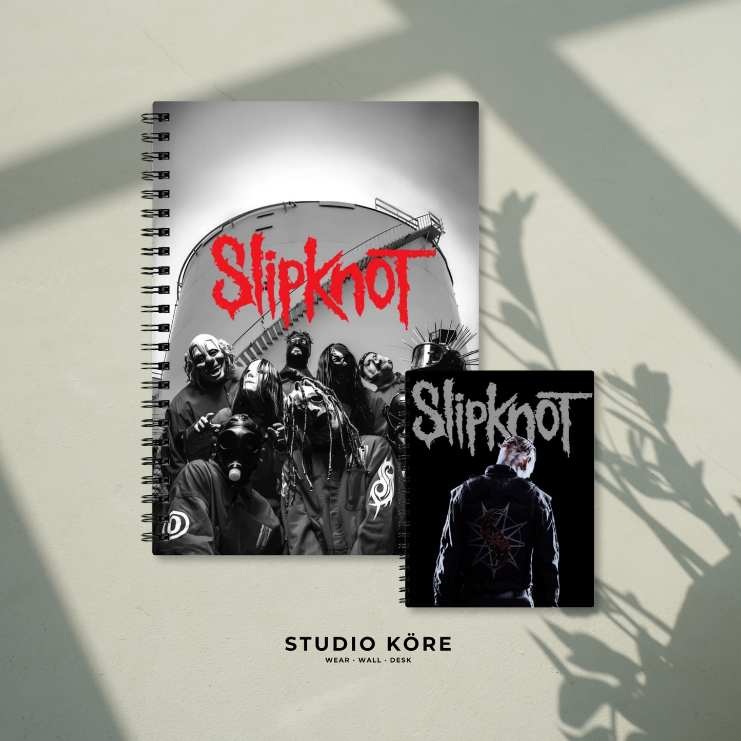 Combo Slipknot_ Agenda + Mini Agenda de Bolsillo