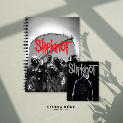 Combo Slipknot_ Agenda + Mini Agenda de Bolsillo