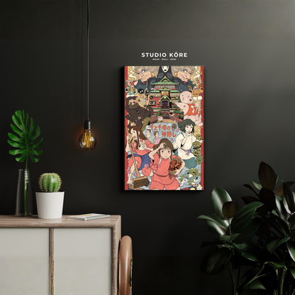 Cuadro El Viaje de Chihiro Mundo Espiritual Decorativo Premium