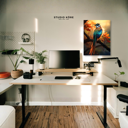Cuadro Ave Exótica Decorativo Premium