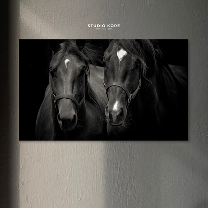 Cuadro Caballos Decorativo Premium
