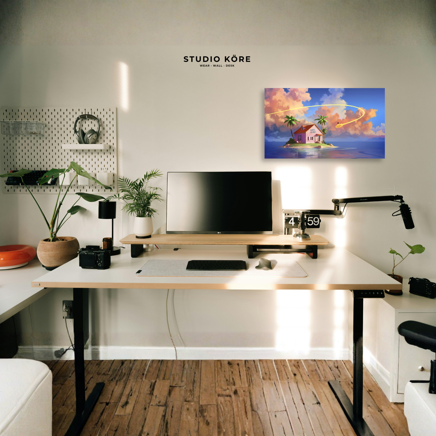 Cuadro DBZ KameHouse Decorativo Premium