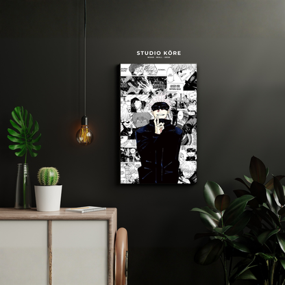 Cuadro Jujutsu Kaisen Gojo Decorativo Premium