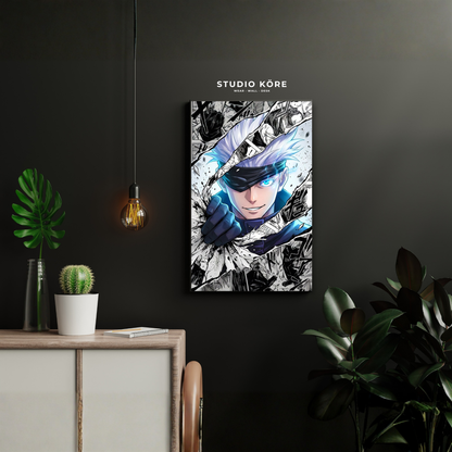 Cuadro Jujutsu Kaisen Gojo Ojo del Infinito Decorativo Premium